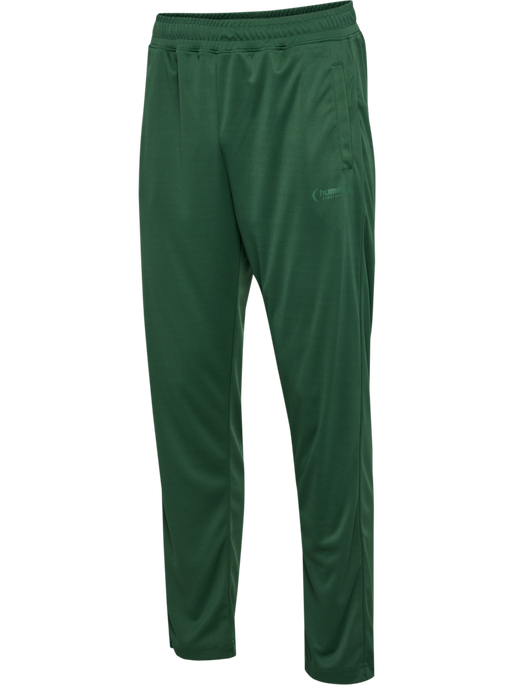 hmlFELIX  POLY TRACKSUIT SET, DARK GREEN, packshot