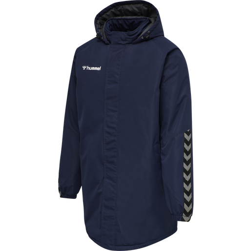 hmlAUTHENTIC BENCH JACKET, MARINE, packshot