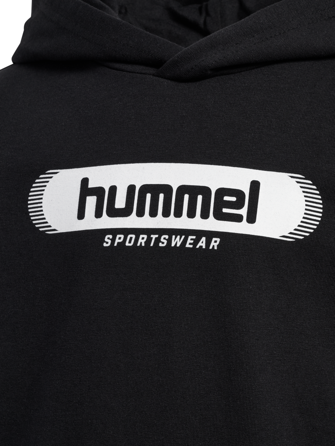 hmlESSI HOODIE, BLACK, packshot