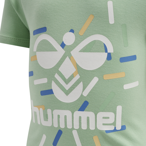 hmlLAKE BODY S/S, GRAYED JADE, packshot