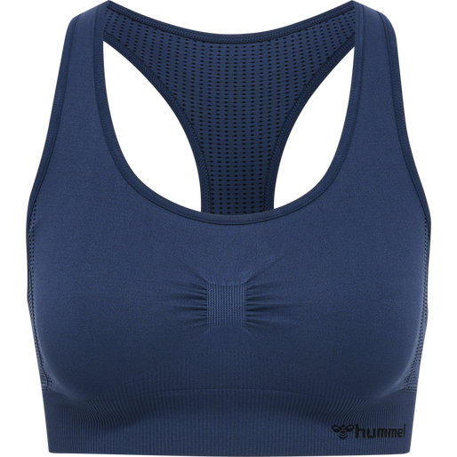 hmlMT SHAPING SEAMLESS SPORTS TOP, INSIGNIA BLUE, packshot