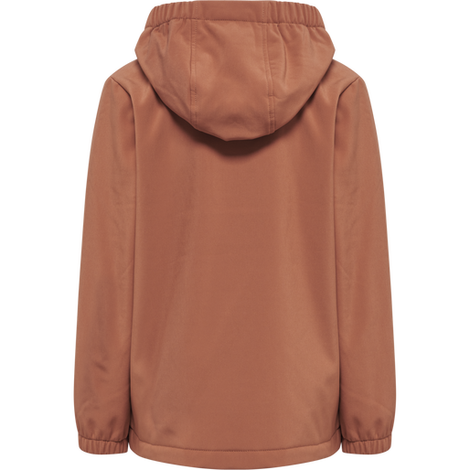 hmlMARS SOFTSHELL JACKET, COPPER BROWN, packshot