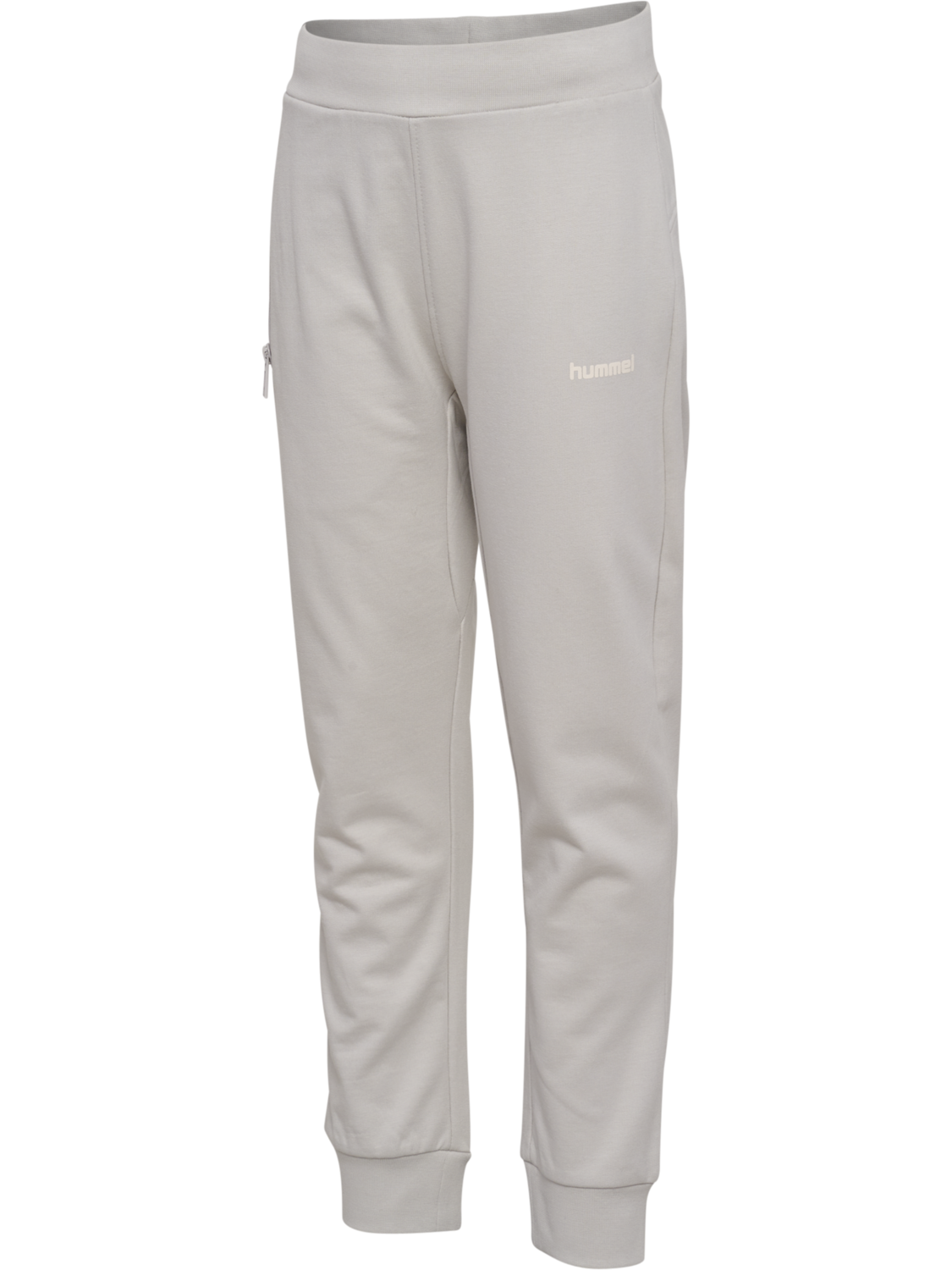 hmlJR REGULAR ADJ WAIST PANTS, LUNAR ROCK, packshot