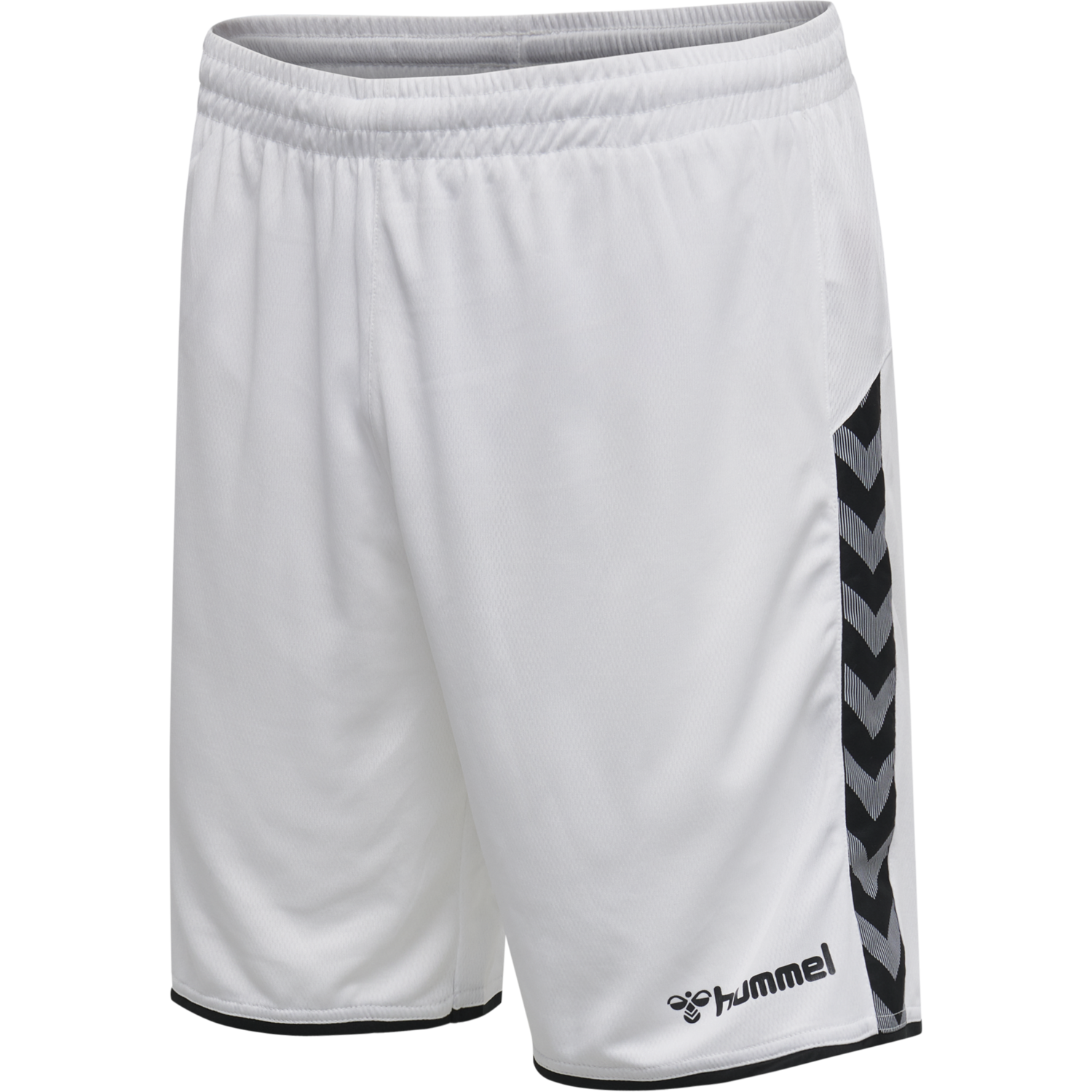 hmlAUTHENTIC POLY SHORTS, WHITE, packshot