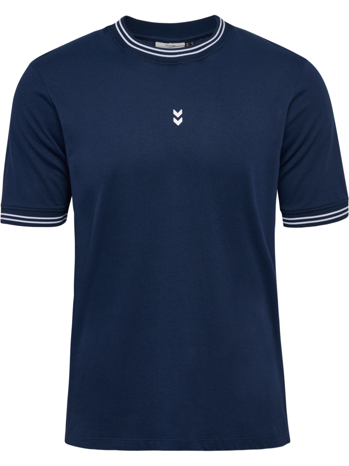 hmlPULSE RETRO T-SHIRT S/S, DRESS BLUES, packshot