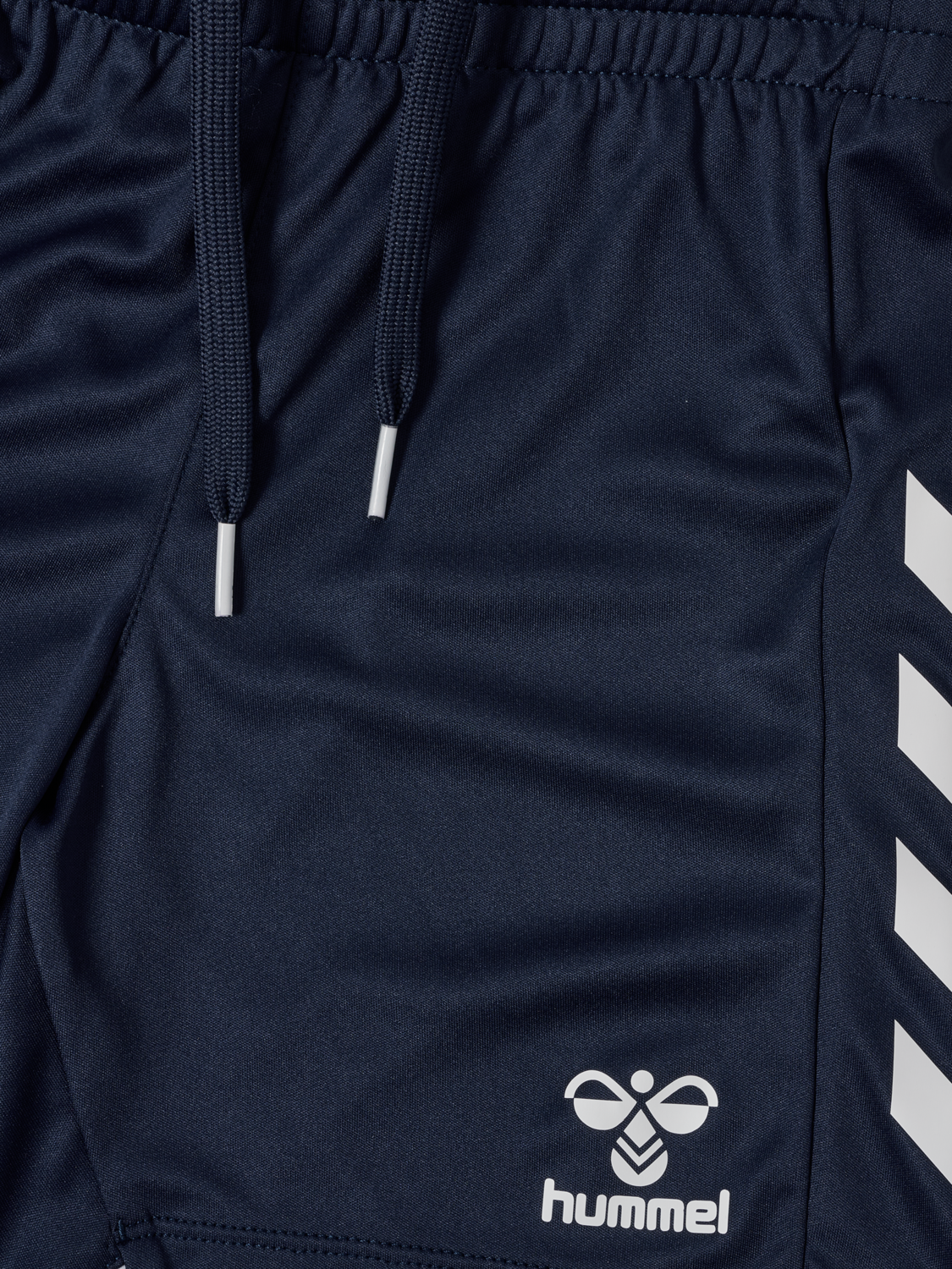 hmlCORE 2.0 SHORTS KIDS, MARINE/WHITE, packshot