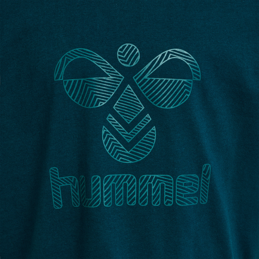 hmlFASTWO T-SHIRT S/S, DEEP TEAL, packshot