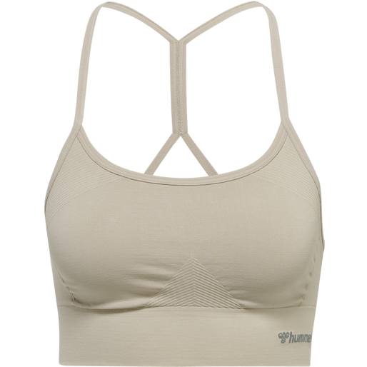 hmlTIFFY SEAMLESS SPORTS TOP, CHATEAU GRAY, packshot