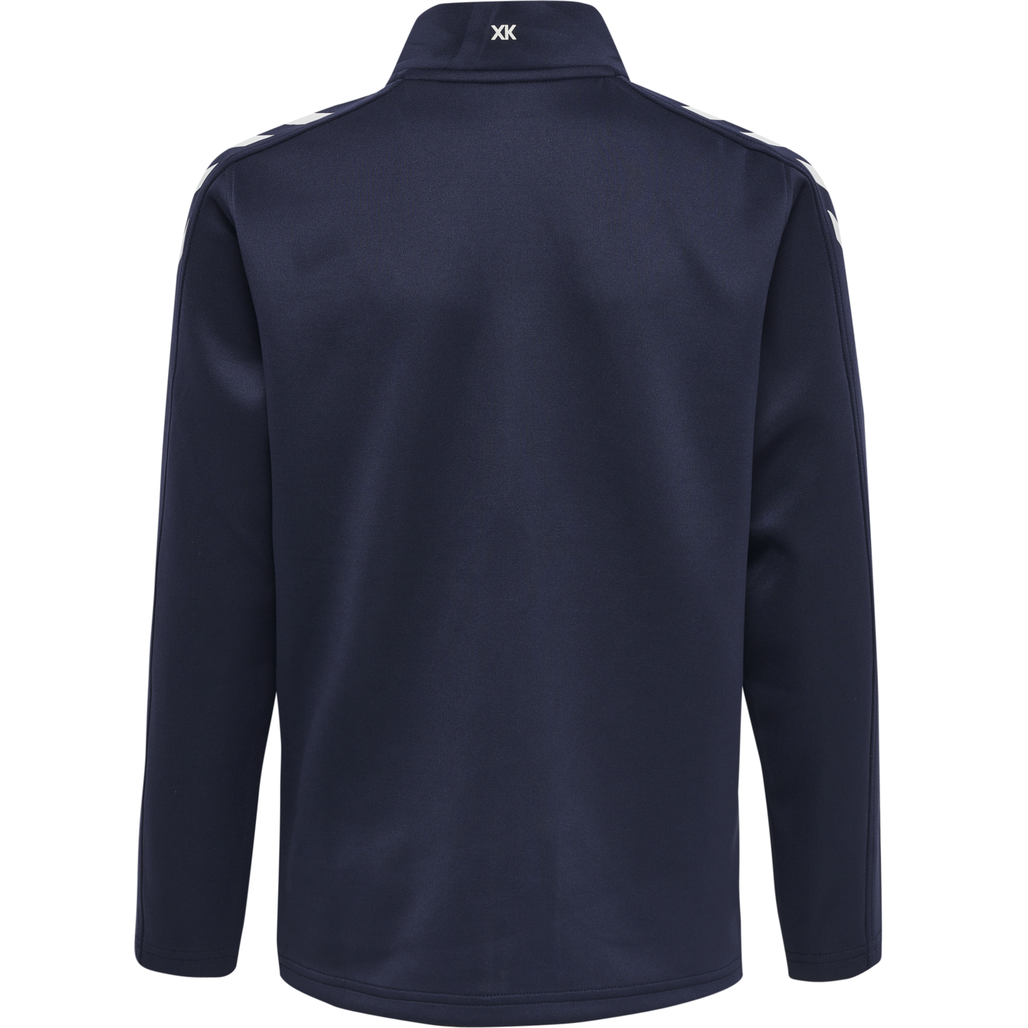 hmlCORE XK POLY ZIP SWEAT KIDS, MARINE, packshot