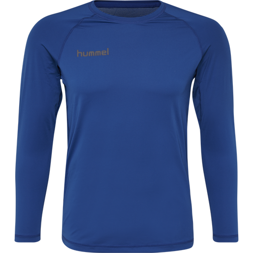 HUMMEL FIRST PERFORMANCE JERSEY L/S, TRUE BLUE, packshot