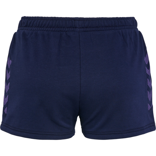 hmlSTALTIC COTTON SHORTS WOMAN, MARINE, packshot