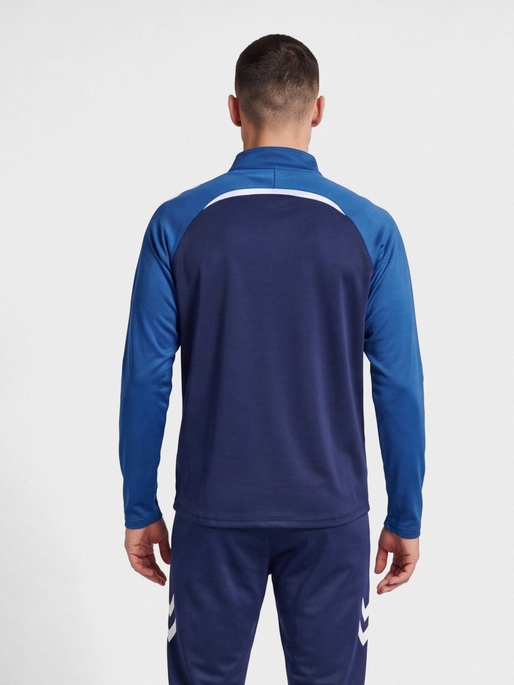 hmlLEAD 2.0 HALF ZIP, MARINE/TRUE BLUE, model