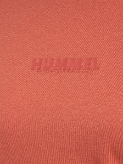 hmlLEGACY WOMAN T-SHIRT, APRICOT BRANDY, packshot
