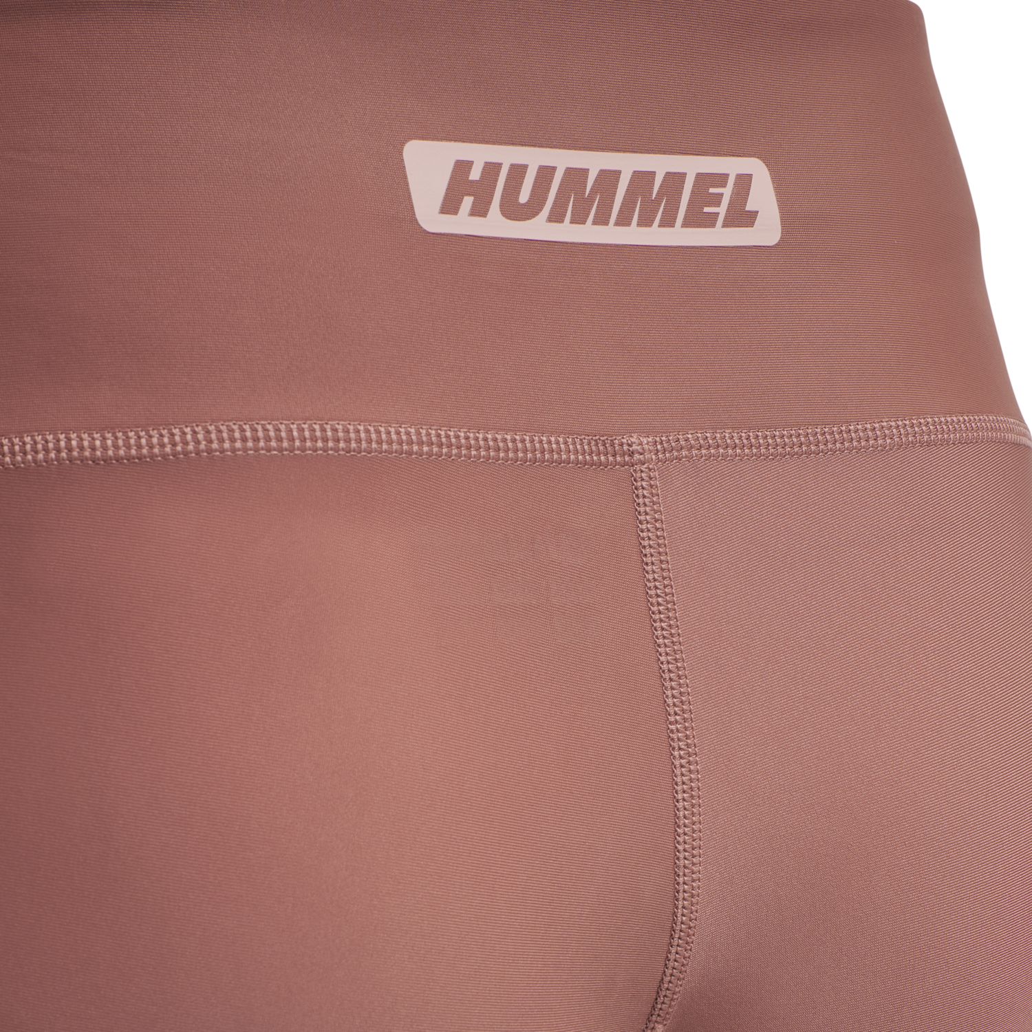 hmlTE TOLA HW TIGHT SHORTS, WITHERED ROSE, packshot