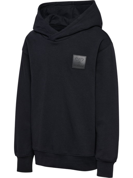 hmlCLEAN HOODIE, BLACK, packshot