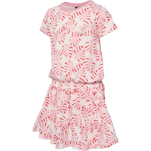 hmlALEXA DRESS S/S, MARSHMALLOW hmlALEXA DRESS S/S, MARSHMALLOW, packshot