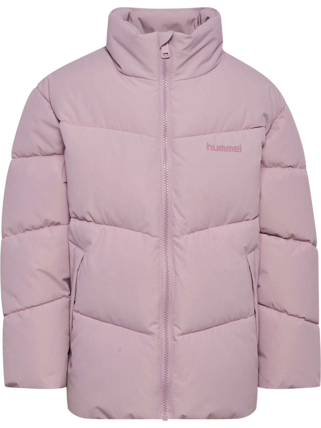hmlJR PUFFER JACKET, SEA FOG, packshot