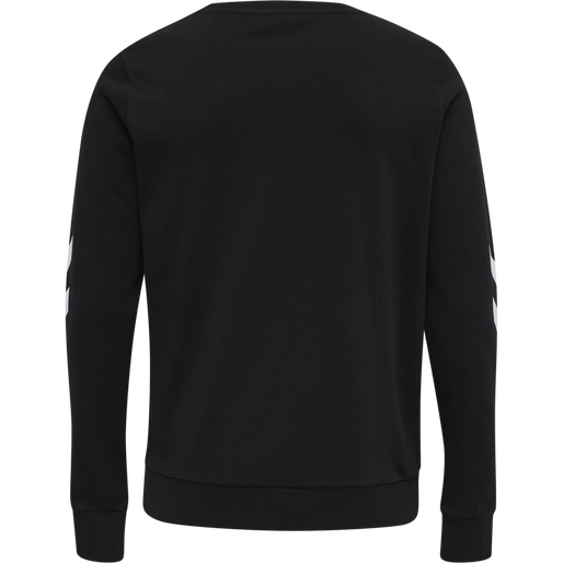 hmlLEGACY SWEATSHIRT, BLACK, packshot