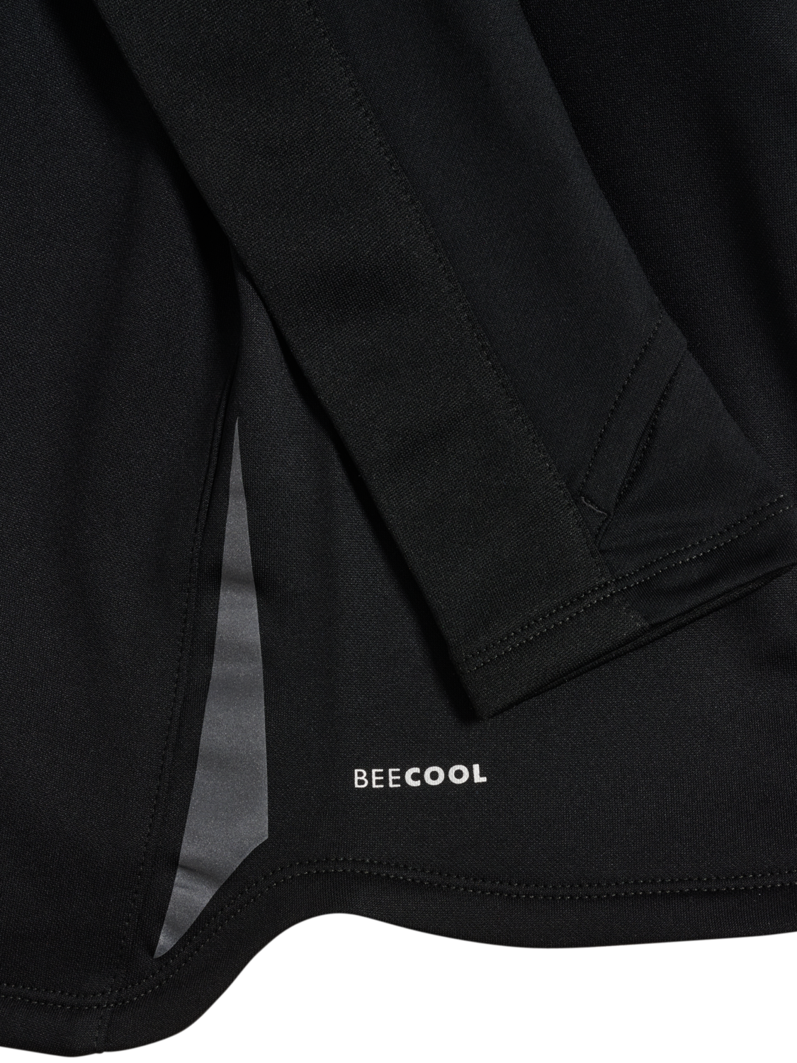 hmlBTC WINTER TRAINING HALF ZIP KID, BLACK, packshot