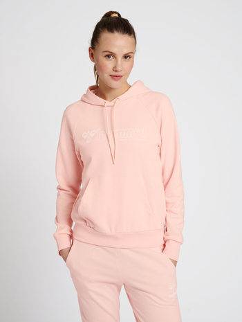 hmlNONI 2.0 HOODIE, CHALK PINK, model