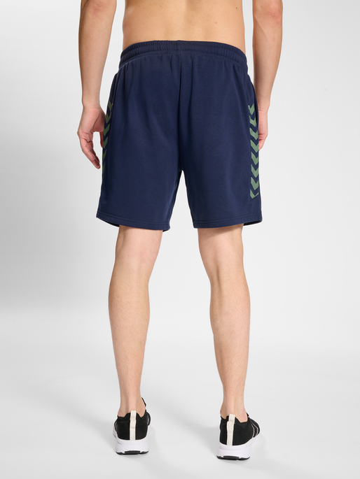 hmlSTALTIC COTTON SHORTS, MARINE, model