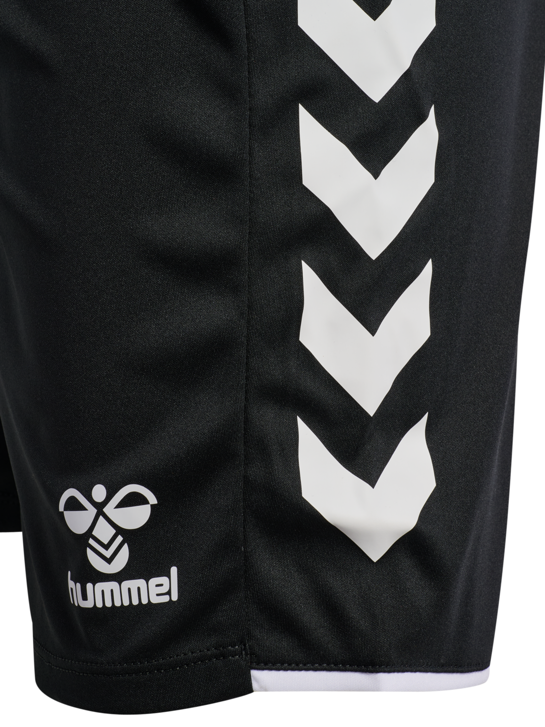 hmlCORE 2.0 SHORTS, BLACK/WHITE, packshot