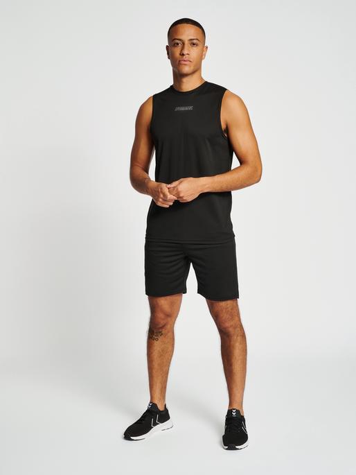 hmlTE FLEX TANKTOP, BLACK, model