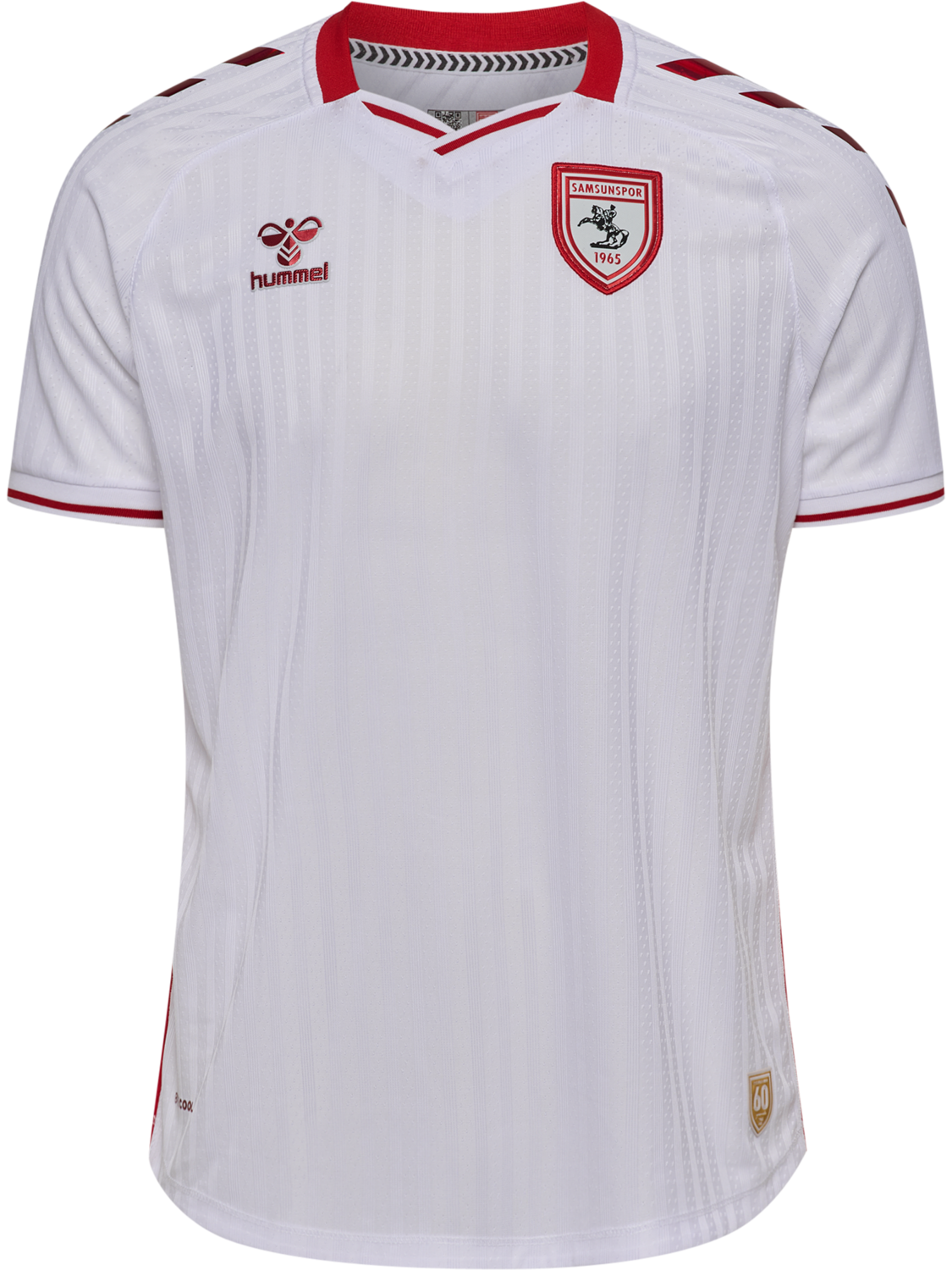 SAMSUNSPOR 25/26 AWAY JERSEY S/S, WHITE/TRUE RED, packshot