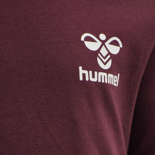 hmlMAUILINO T-SHIRT L/S, CHOCOLATE TRUFFLE, packshot