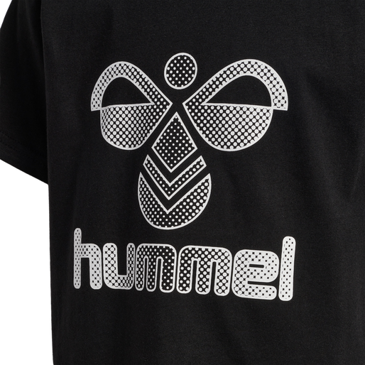hmlPROUD T-SHIRT S/S, BLACK, packshot