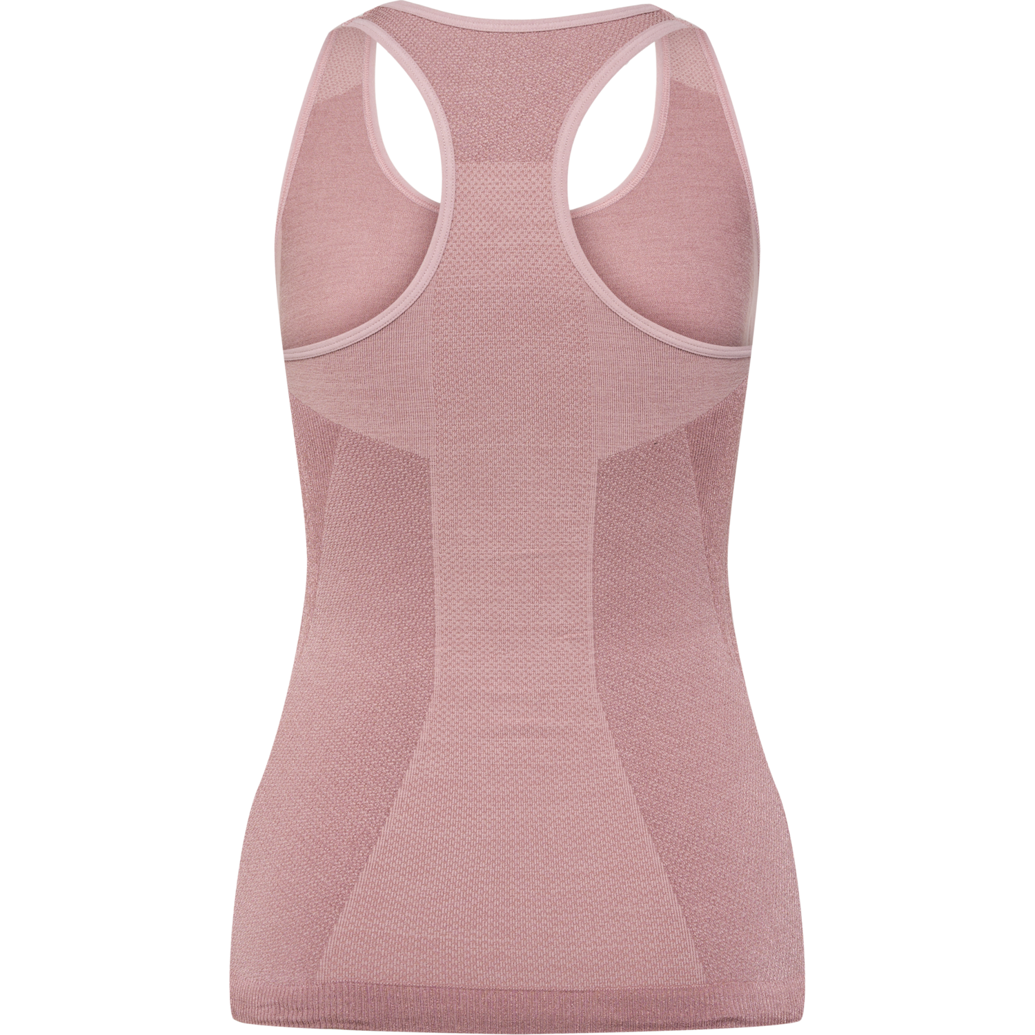 hmlCLEA SEAMLESS TOP, WOODROSE/ROSE TAUPE MELANGE, packshot