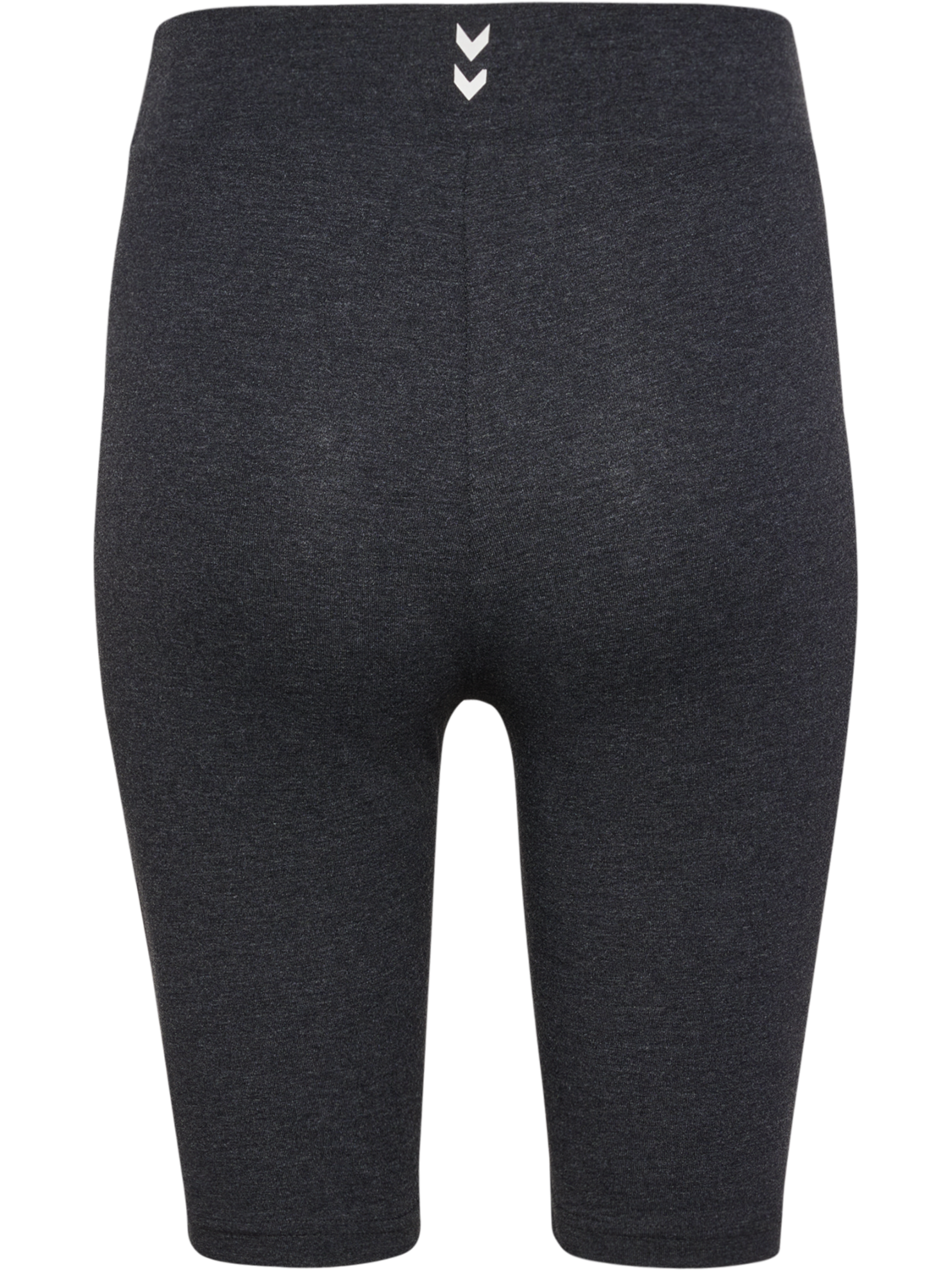 hmlPULSE LOGO MW SHORT TIGHTS, BLACK MELANGE, packshot