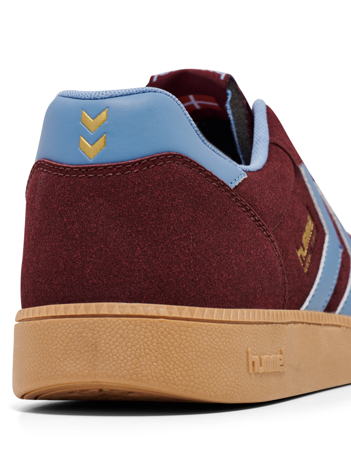 HANDBALL PERFEKT SYNTH. SUEDE, WINDSOR WINE/FADED DENIM, packshot
