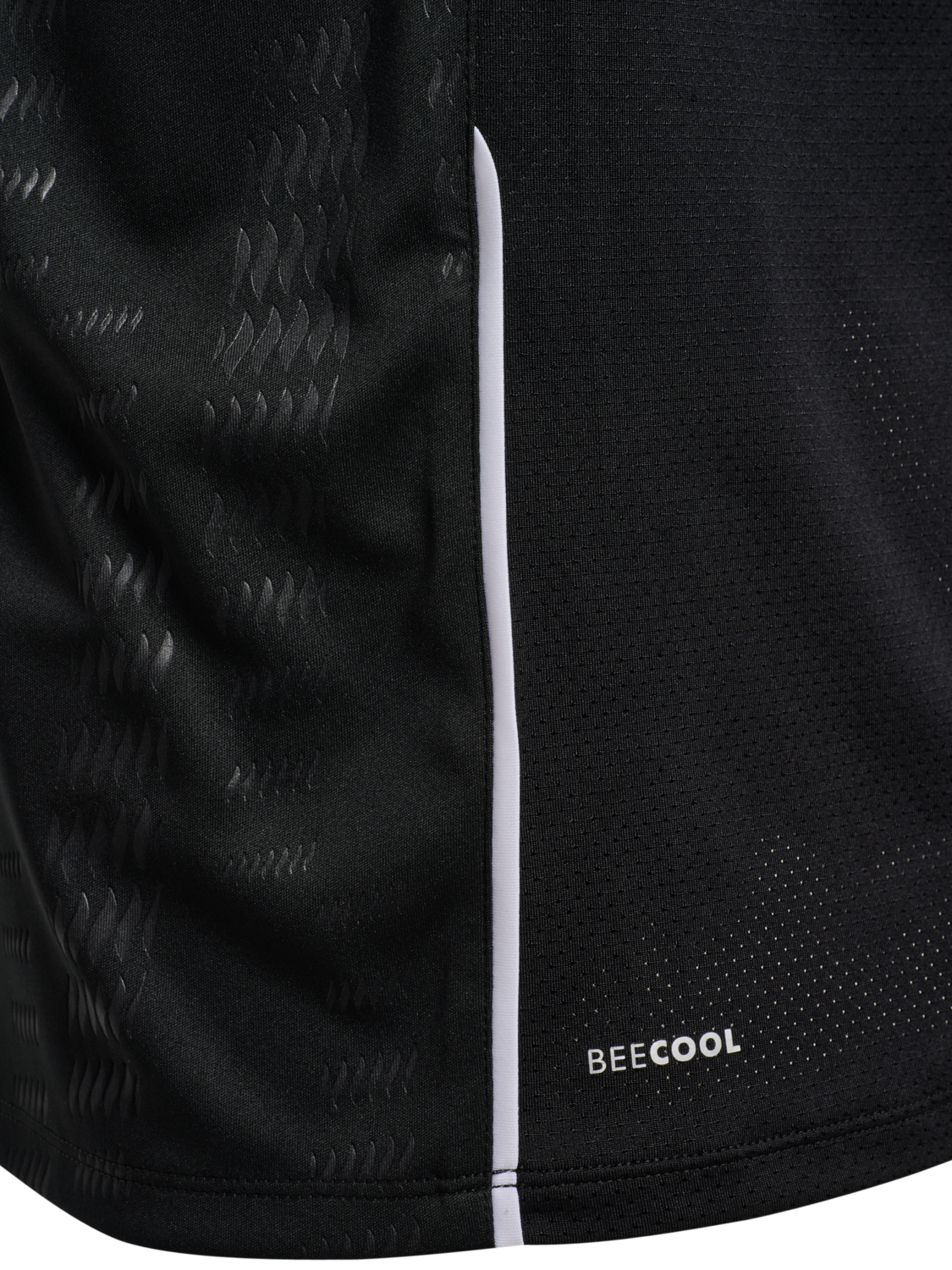 hmlREFEREE JERSEY S/S, BLACK, packshot