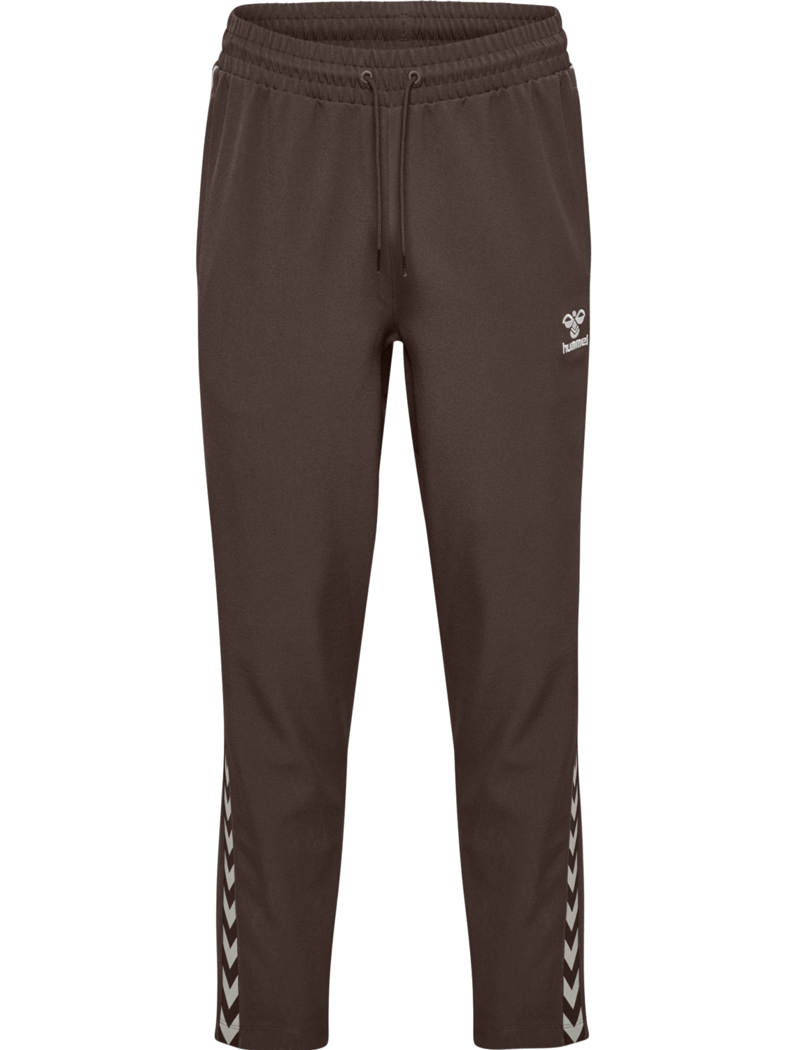hmlROOT TRACK PANTS, CHOCOLATE BROWN, packshot