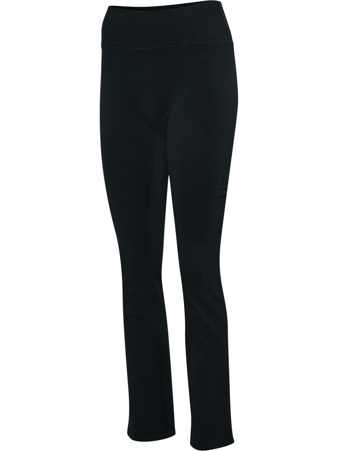 hmlHIIT SEAMLESS FLARE TIGHTS, BLACK, packshot