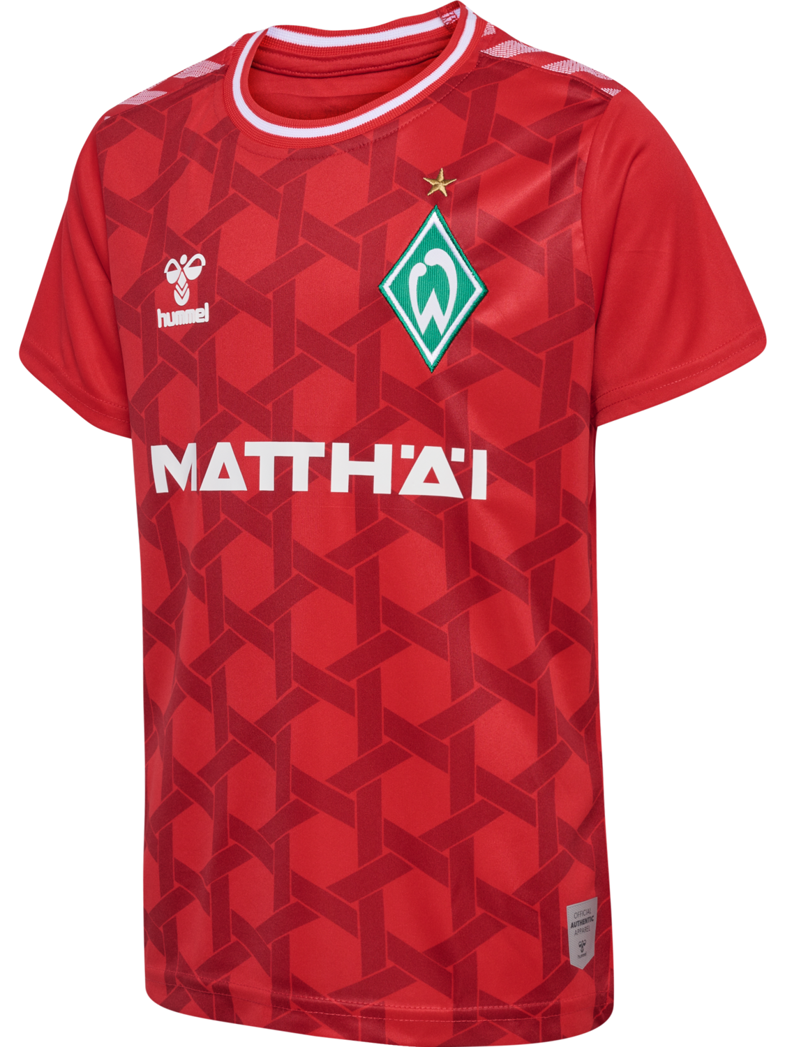 WER 23/24 GK JERSEY S/S KIDS, TRUE RED, packshot