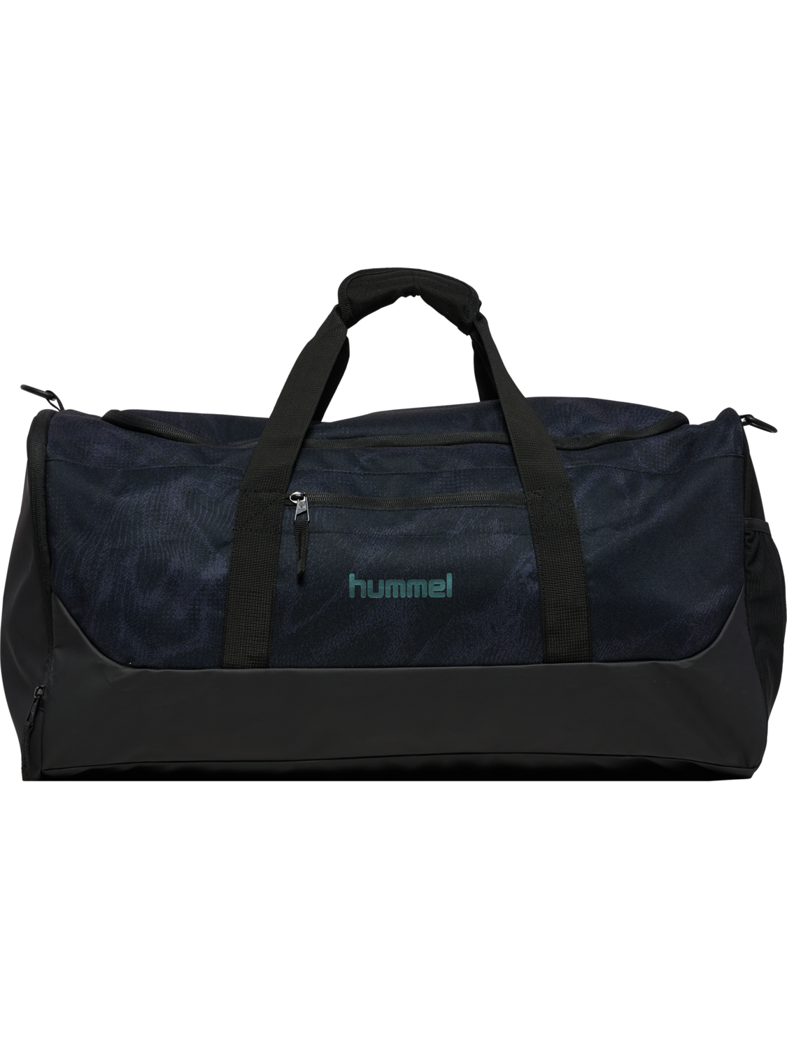 hmlBLAZE26 LEAD SPORTS BAG MEDIUM, BLACK/ASPHALT, packshot