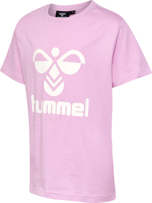 hmlTRES T-SHIRT S/S, PASTEL LAVENDER, packshot