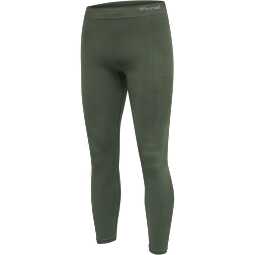 hmlSTROKE SEAMLESS TIGHTS, THYME hmlSTROKE SEAMLESS TIGHTS, THYME, packshot