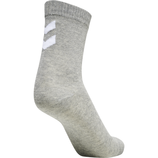 hmlMAKE MY DAY SOCK 5-PACK, GREY MELANGE, packshot