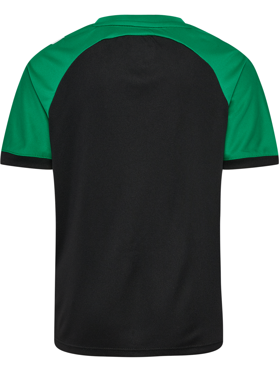 hmlMATCH LEAGUE JERSEY S/S KIDS, BLACK/JELLY BEAN, packshot