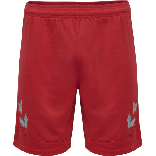 hmlLEAD POLY SHORTS, TRUE RED, packshot