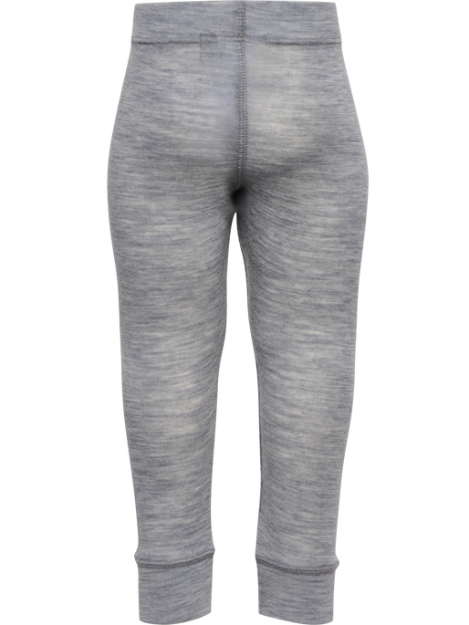 hmlMINI WOOL RIB TIGHTS, GREY MELANGE hmlMINI WOOL RIB TIGHTS, GREY MELANGE, packshot