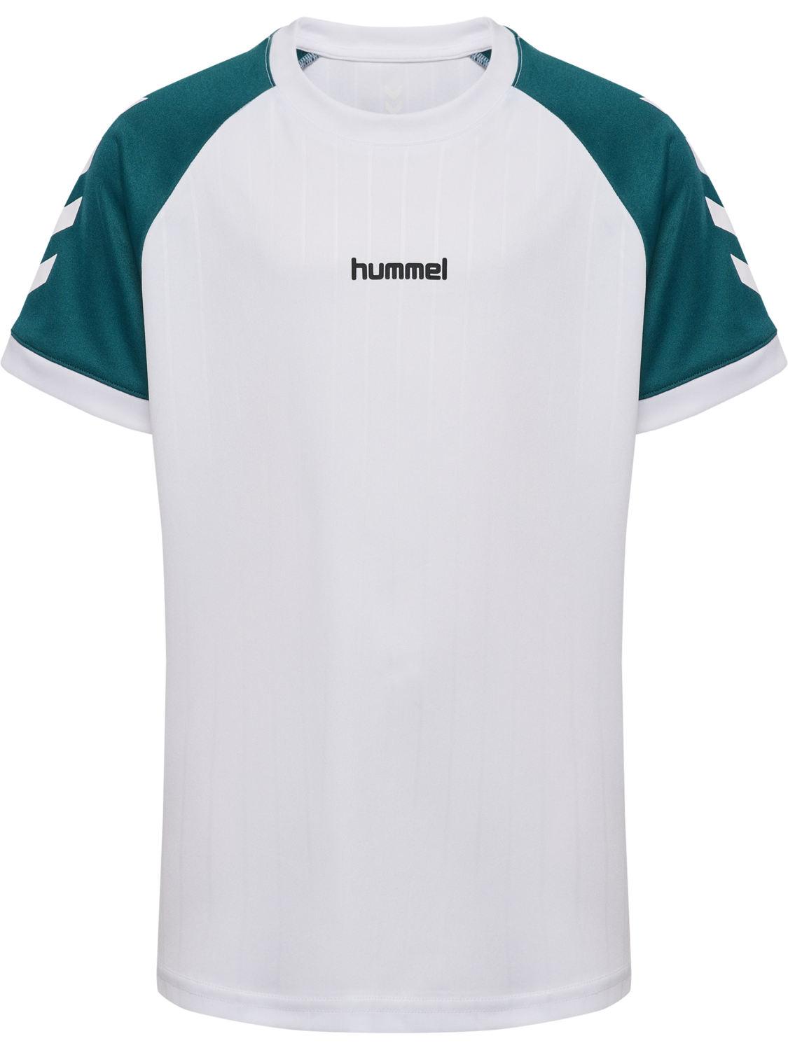 hmlJR STRIPE T-SHIRT S/S, WHITE, packshot