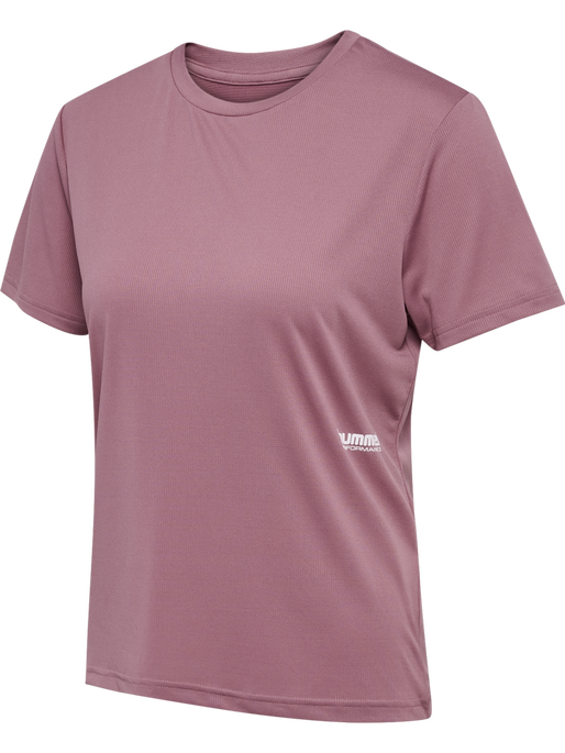 hmlPULSE WORKOUT W T-SHIRT S/S, WISTFUL MAUVE hmlPULSE WORKOUT W T-SHIRT S/S, WISTFUL MAUVE, packshot