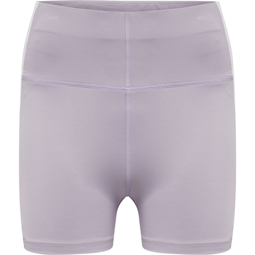 hmlLGC ZELLA HW TIGHT SHORTS, PASTEL LILAC, packshot