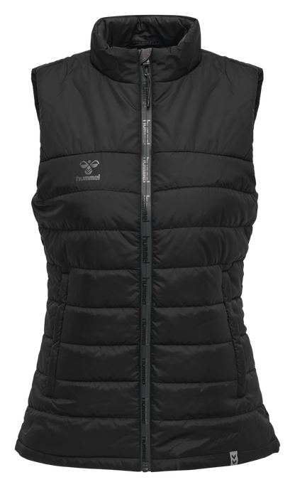 hmlNORTH WAISTCOAT WOMAN, BLACK/ASPHALT hmlNORTH WAISTCOAT WOMAN, BLACK/ASPHALT, packshot