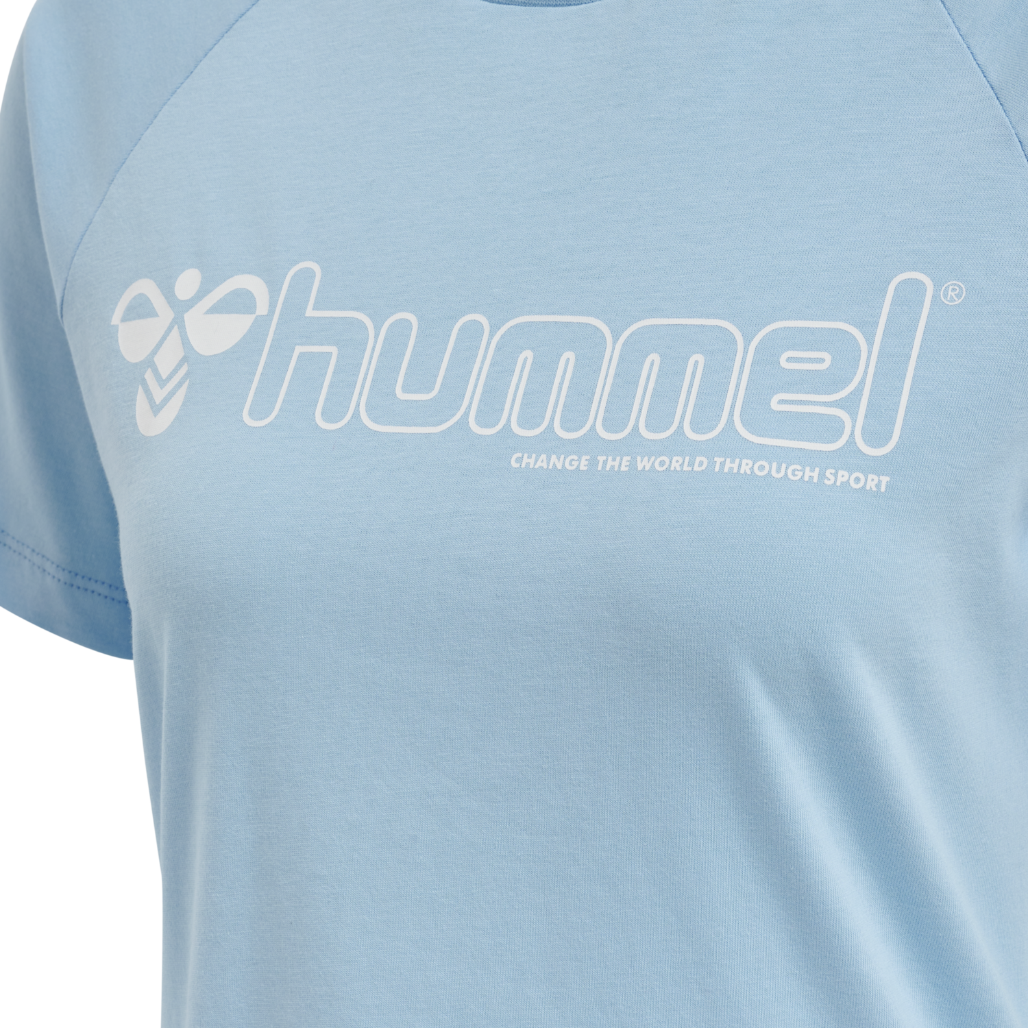 hmlNONI 2.0 T-SHIRT, PLACID BLUE, packshot