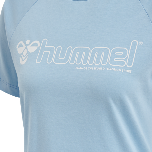 hmlNONI 2.0 T-SHIRT, PLACID BLUE, packshot